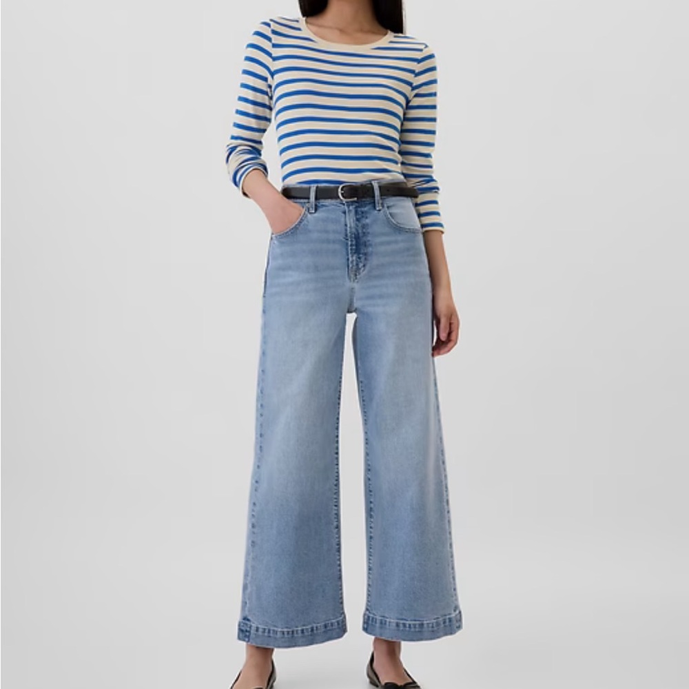 GAP Factory Light Blue Flare Jeans